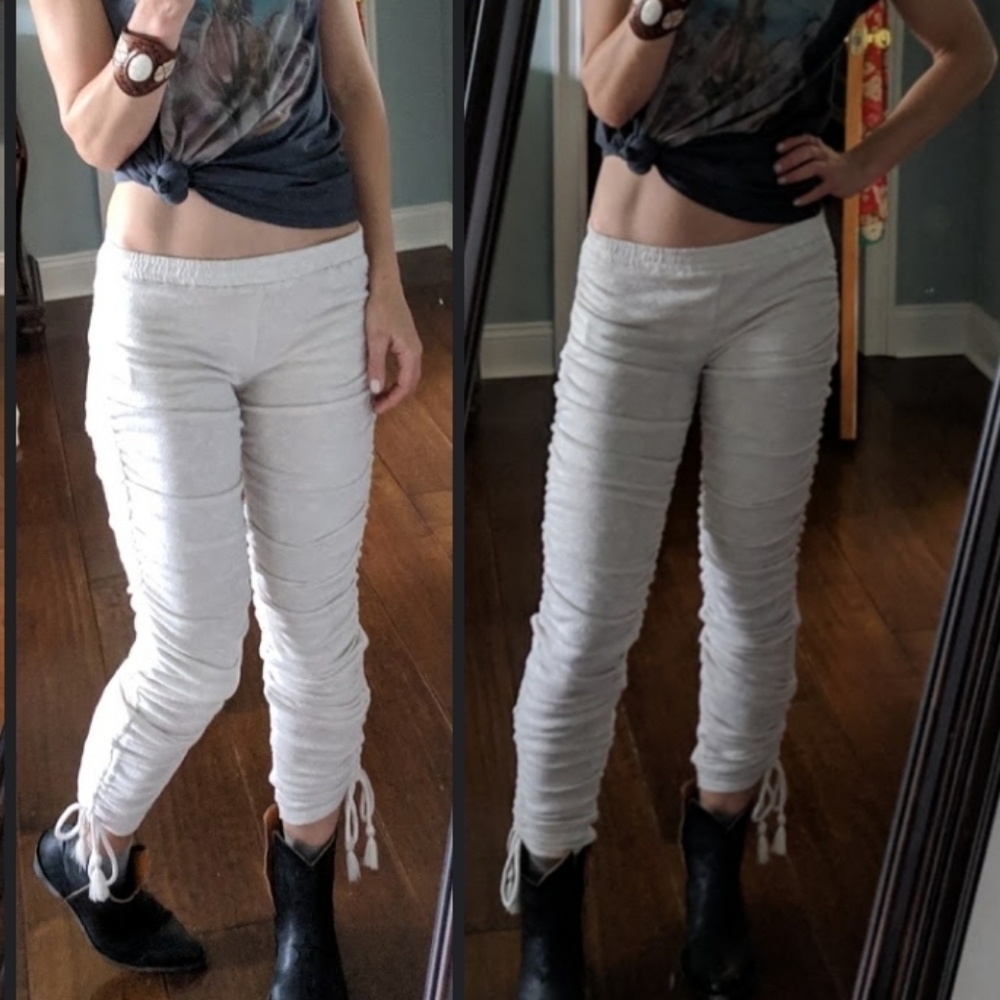 Spell Designs SAMPLE ruched pants S